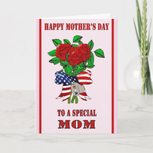 Mother's Day Card for Military Mum