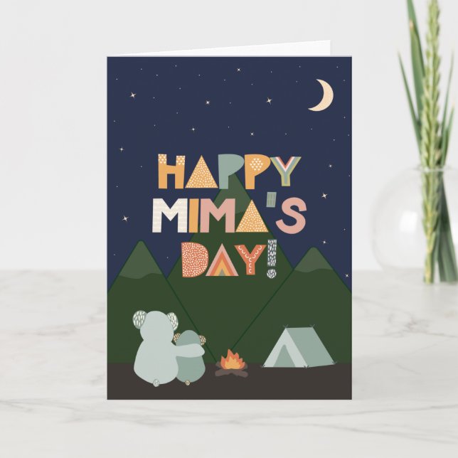Mother's Day Card for Mima (Front)
