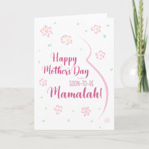 Mother's Day Card for Pregnant Mamalah