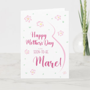 Mother's Day Card for Pregnant Mare