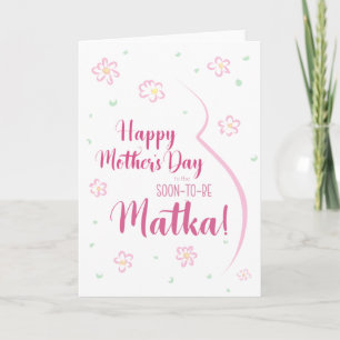 Mother's Day Card for Pregnant Matka