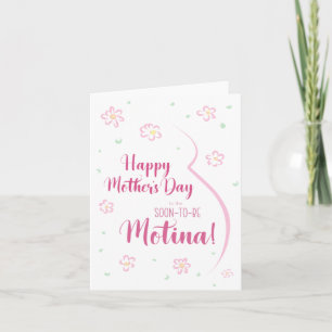 Mother's Day Card for Pregnant Motina