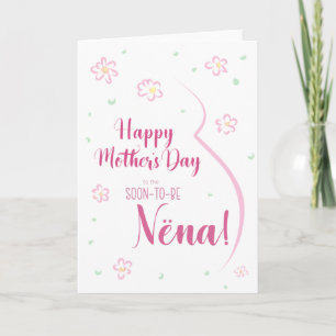 Mother's Day Card for Pregnant Nëna