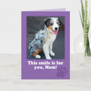 Mother's Day Card from Your Dog Photo Card