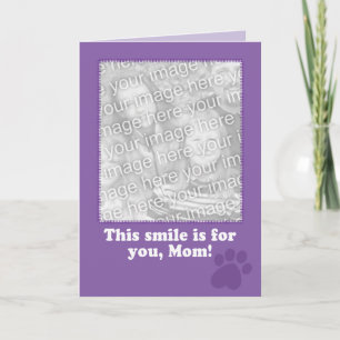 Mother's Day Card from Your Dog Photo Card