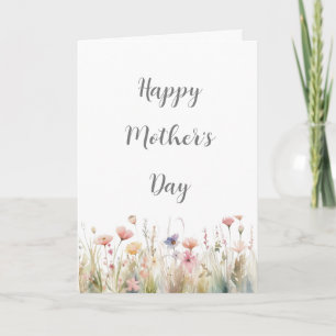 Mother's Day Card, Happy Mama's Day  Thank You Card