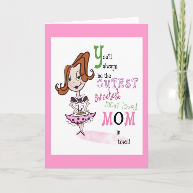 Mothers Day Card Humourous (Front)