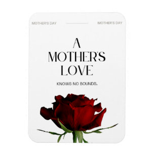 Mothers day card magnet