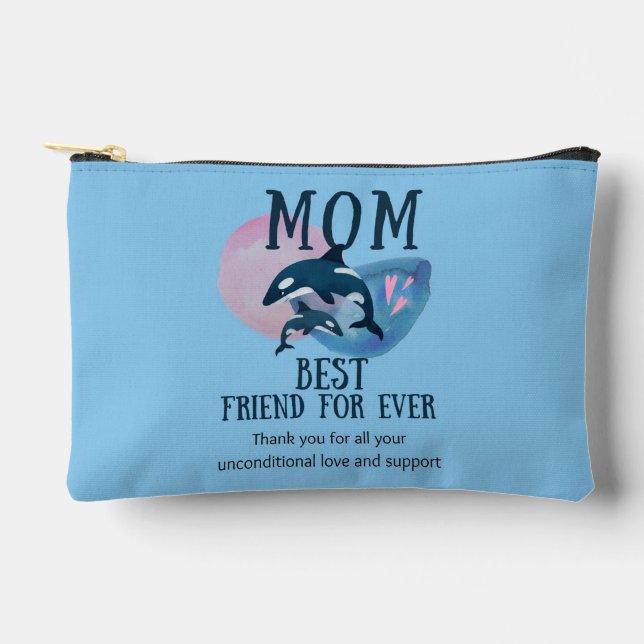 Mother's Day Card Printable, Mother's Day Card Accessory Pouch (Front)