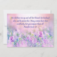 Mother's Day Card - Religious - Christian - Floral