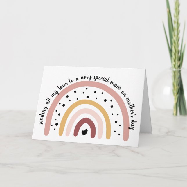 Mother's Day Card - Special Mum (Front)