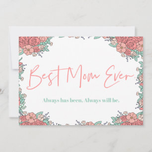 Mothers day cards Botanical Cute Sentimental