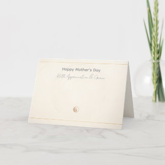Mother's Day Cards for acupuncture clinic clients