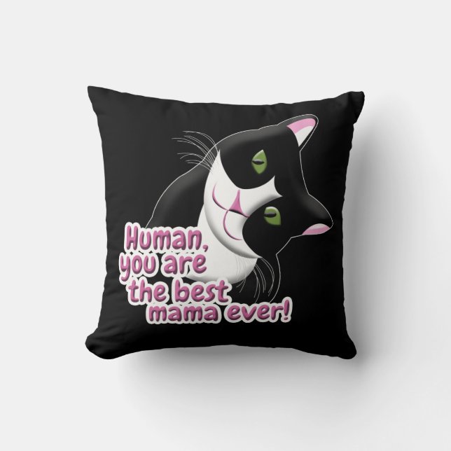 Mother's Day Cat Cushion (Front)