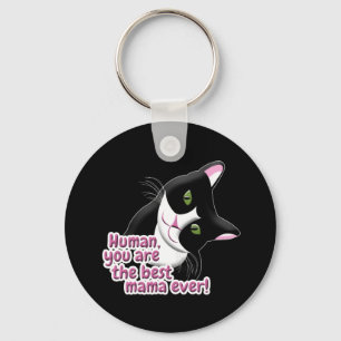 Mother's Day Cat Key Ring