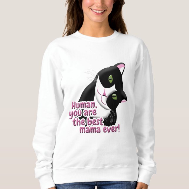 Mother's Day Cat Sweatshirt (Front)