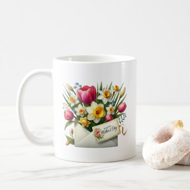 Mothers Day Coffee Mug (With Donut)