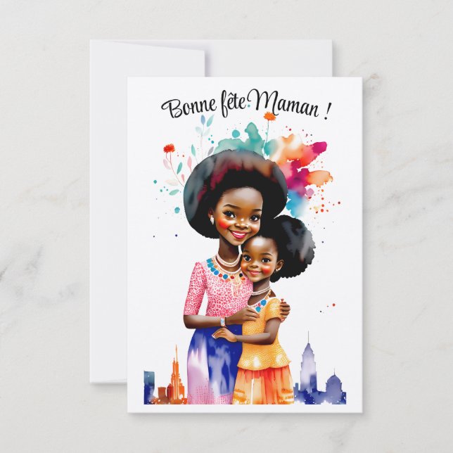 Mother's Day - Coll. Watercolors Card (Front)