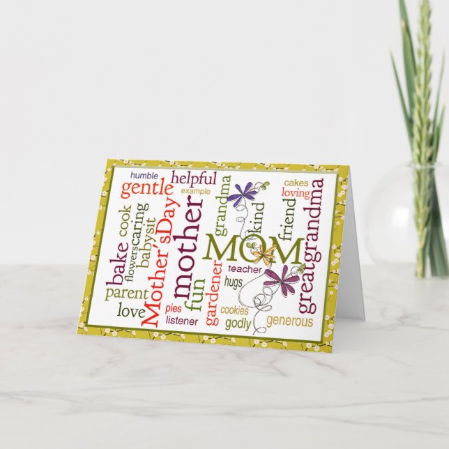 Mother's Day Collage Card (Front)