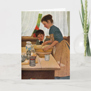 Mothers Day Cooking with Mum Card