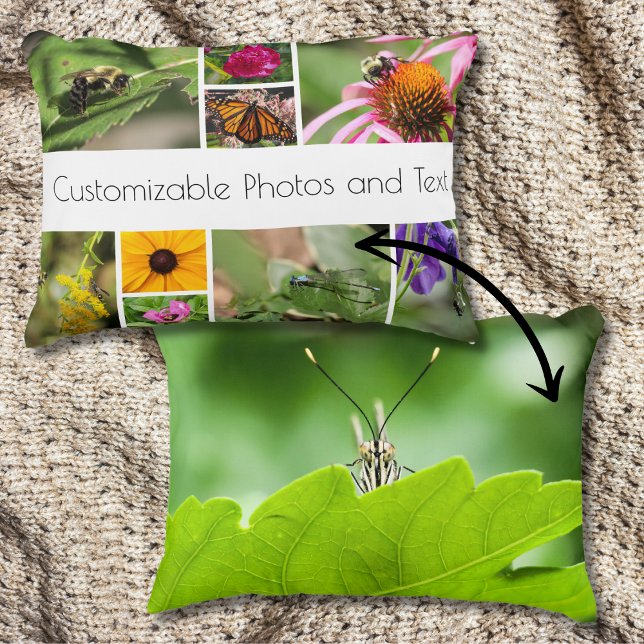 Mother's Day Create Your Own Photo Collage  Decorative Cushion (Creator Uploaded)