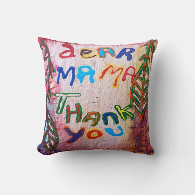 mother's day cushion (Front)