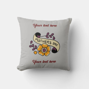 Mother's Day cushion - customize your own words