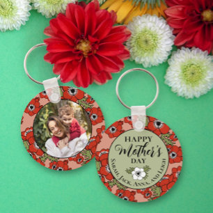 Mother's Day Custom Photo Keychain