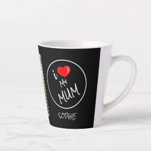 Mothers Day, Custom Photo - Personalised Latte Mug
