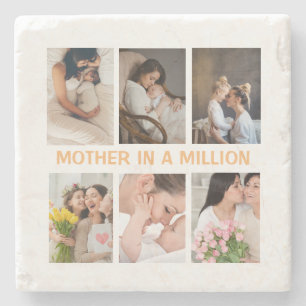 Mother's Day Customizable Gift Custom Pictures Stone Coaster