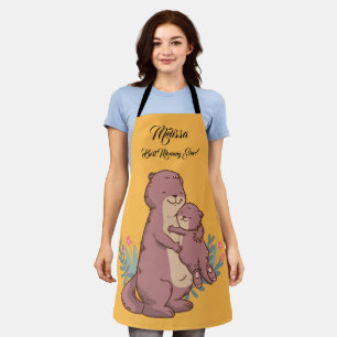 Mother's Day Cute Bears.  Apron