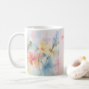 MOTHERS DAY CUTE FLORAL  COFFEE MUG