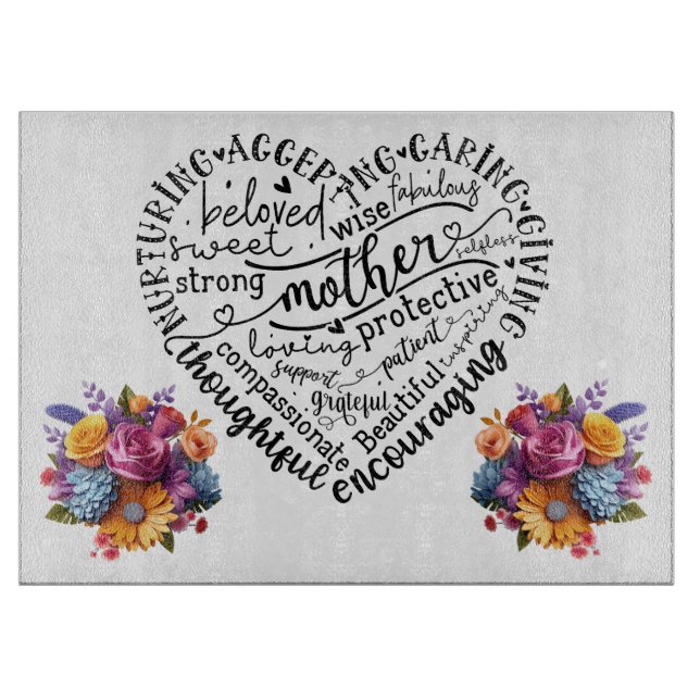 Mothers Day Cutting Board (Front)