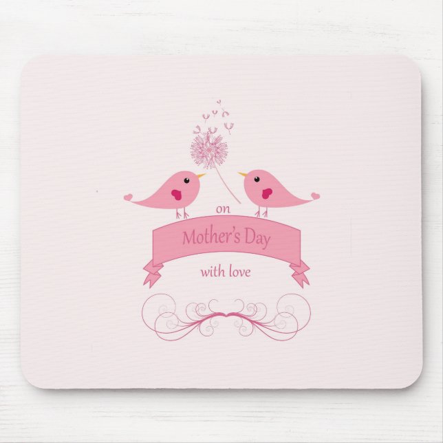 Mothers Day Design Mouse Mat (Front)