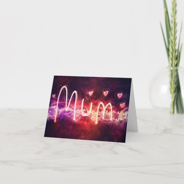 Mother's Day Digital Art Card (Front)
