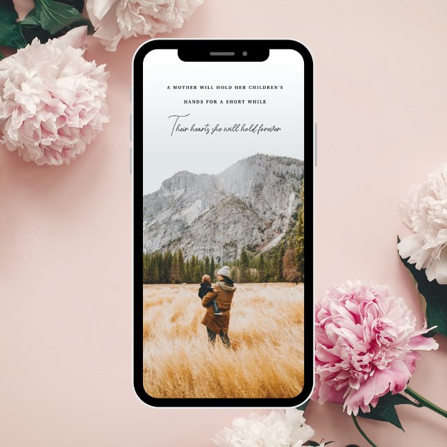 Mother's Day Digital Card With Heartfelt Quote (Creator Uploaded)