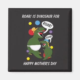 Mothers Day Dinosaur Daughter Funny Personalise Magnet