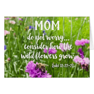 Mothers Day Do Not Worry Bee Christian Bible Verse