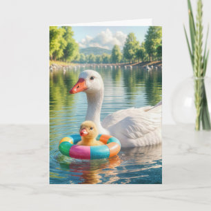 Mother's Day Duck and Duckling Card
