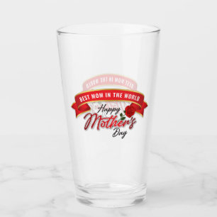 Mothers Day Elegant Glass Cup