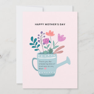 Mother's day expressions holiday card