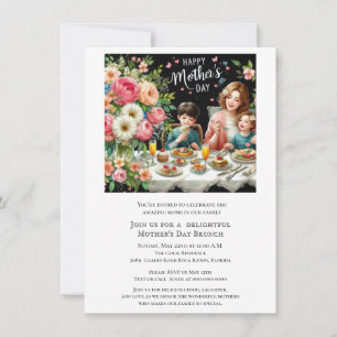 Mother's Day Family Brunch Invitation