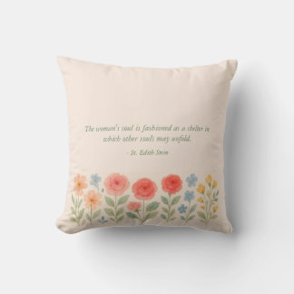 Mother's Day Floral Art Cushion