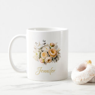 Mother's Day Floral Mug Personalised Gift