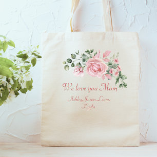 Mothers Day Floral Tote Bag