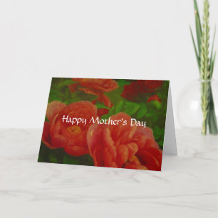 mother's day flowers card