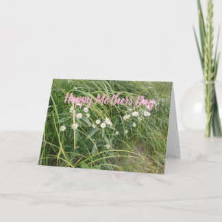 Mothers Day Flowers Greeting Card