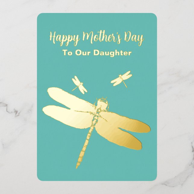 Mother's Day Foil Holiday Card (Front)