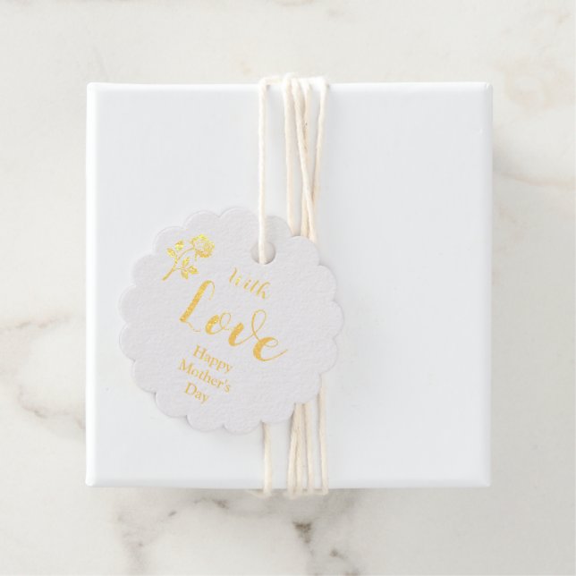 Mother's Day Foil Tag (With Box)