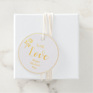 Mother's Day Foil Tag